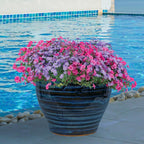 Sunnydaze Large Ceramic Plant Pot - Image 6