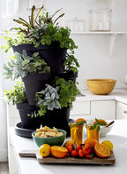 The HC Companies Terrace Planter 23” Vertical Herb Garden Planter, 3 Tiered - Image 3