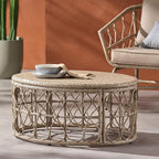 Christopher Knight Home Bruce Outdoor Coffee Table - Image 2