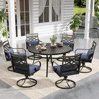 Sophia and William Swivel Patio Dining Set by SophiaWilliam