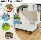 Harper & Bright Designs Outdoor Daybed, Patio Daybed - Image 3
