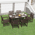 HDPE Outdoor Patio Dining Set - Image 8