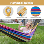 SUNCREAT Portable Large Hammock - Image 3