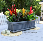 The HC Companies 30 Inch Venetian Rectangular Window Planter Box - Image 2