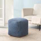 Anji Mountain 100% Handmade & Handcrafted Comfortable Home Décor Pouf Ottoman - Image 2