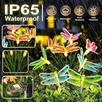 Anordsem Solar Garden Lights Outdoor: 8 Removable Fiber Optic Fabric - Image 4