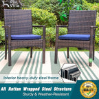 PHI VILLA 7 Pieces Outdoor Dining Set - Image 4