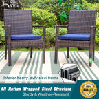 PHI VILLA 9 Pieces Outdoor Dining Set - Image 4