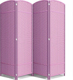Sorbus 4-Panel Black Room Divider by Sorbus