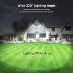 SANSI 55W Motion Sensor Outdoor Lights 7000LM Super Bright LED Security Lights - Image 2