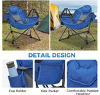 Ainfox Hammock Camping Chair, Foldable Portable Rocking Chairs - Image 5