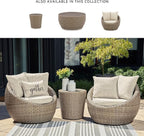 Signature Design by Ashley Danson Bohemian Outdoor End Table, Light Brown - Image 6