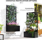 Outsunny Metal Raised Garden Bed - Image 4