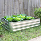 Sunnydaze 11.75" H Raised Metal Garden Bed - Image 9