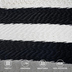 Lazy Daze Hammocks 10.5 FT Double 2 Person Caribbean Rope Hammock, Hand Woven - Image 3
