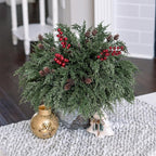 Faux Cedar Stems Artificial Norfolk Pine Branches - Image 9