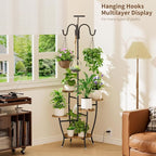 Plant Stand Indoor with Grow Light - Image 5
