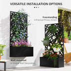 Outsunny Metal Raised Garden Bed - Image 4