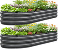 KING BIRD Raised Garden Bed Kit 2025 Upgraded Quick-Setup Galvanized Planter by KINGBIRD