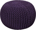 COTTON CRAFT Round Dori Pouf by COTTONCRAFT