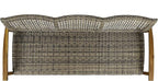 Christopher Knight Home Marcia Outdoor Wood Sofa, 75.50 x 31.00 x 31.50 - Image 5