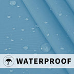 Easy-Going Outdoor Patio Curtains Detachable Tab Top Windproof Weatherproof - Image 4