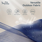 PHI VILLA 8 Piece Patio Outdoor Dining Set - Image 6