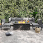 Sundale Outdoor 7 Pieces Patio Furniture Set - Image 3