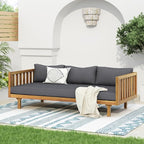 Christopher Knight Home Claremont Patio Sofa and Coffee Table Set, 2 Piece - Image 9