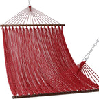 Lazy Daze Hammocks 10.5 FT Double 2 Person Caribbean Rope Hammock, Hand Woven by LazyDazeHammocks