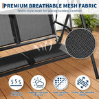 Porch Swing with Adjustable Canopy - Image 5