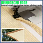 ShadeMart 8' x 8' x 8' Beige Triangle Sun Shade Sail UPF50 Canopy Fabric Cloth - Image 5