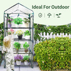 4 Tier Mini Greenhouse for Outdoor Indoor, Waterproof Heavy Duty Small - Image 2