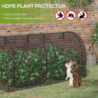 Outsunny 8' x 4' Crop Cage, Plant Protection Tent - Image 4