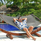 Lazy Daze Hammocks 10.5 FT Double 2 Person Caribbean Rope Hammock, Hand Woven - Image 2