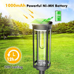 Solar Pathway Lights Outdoor 4 Packs, Bright Solar Path Light Outside Waterproof - Image 2