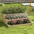 Giantex 3-Tier Raised Garden Bed, Tiered Planter Box w/Open-Ended Base - Image 7