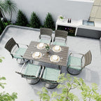 Pamapic 7-Piece Outdoor Dining Set - Image 3