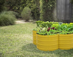 Plant & Plot Galvanized Raised Garden Beds Outdoor // 3×3×1 ft Planter Raised - Image 4