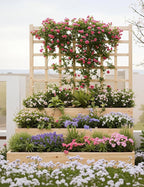 3-Tier Elevated Garden Planter, Wooden Vertical Raised Bed - Image 6
