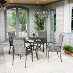 5-Piece Outdoor Dining Set, Patio Furniture Set - Image 7