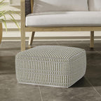 SIMPLIHOME Safford Square Pouf - Image 2