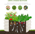 2-Pack 2x1ft Galvanized Raised Garden Bed, Outdoor Planter Bed, Metal Planter - Image 4