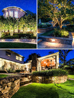 5W Retaining Wall Lights, 7 inch LED Hardscape Lighting Low Voltage Landscape - Image 5