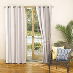 Sun Zero Valencia 2-Pack Cabana Stripe Indoor/Outdoor UV Protectant Energy - Image 4