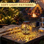 JOIEDOMI 2 Pack Outdoor Solar Hanging Lantern Lights, Waterproof Tabletop - Image 5