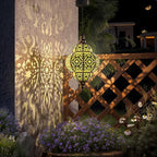Hanging Solar Lights Outdoor Garden Decor Solar Lantern Waterproof Plastic - Image 8