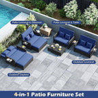 Tangkula Patio Rattan Daybed - Image 8