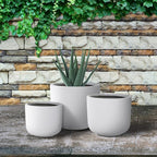 Kante 13", Outdoor Indoor Modern Planter Pots, Lightweight, Weather Resistant - Image 5