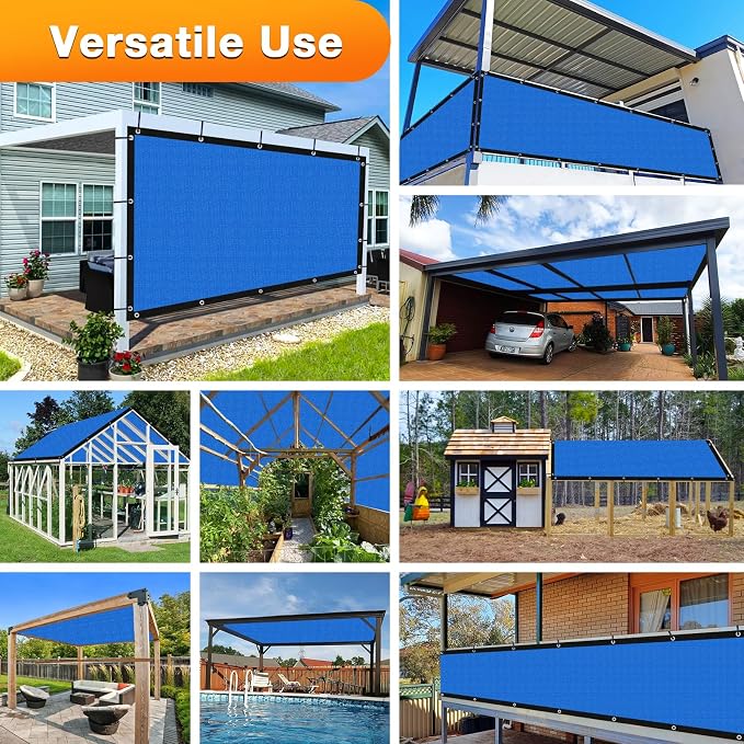 Artpuch Outdoor Pergola Shade Cover 10' X 18' Sun Shade Cloth - Image 6